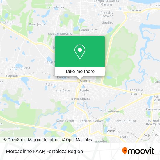 Mercadinho FAAP map