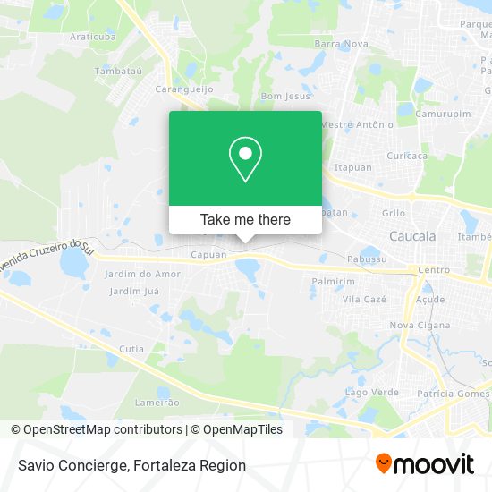 Savio Concierge map