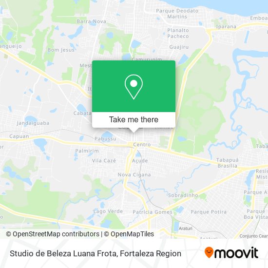 Studio de Beleza Luana Frota map
