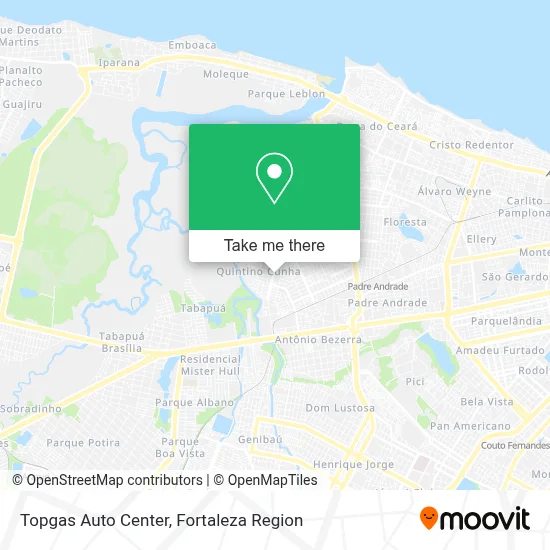 Topgas Auto Center map
