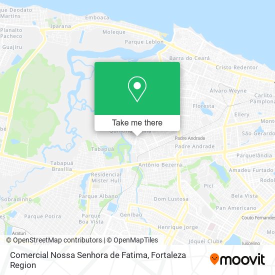 Comercial Nossa Senhora de Fatima map