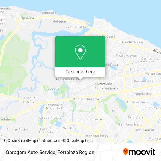Garagem Auto Service map