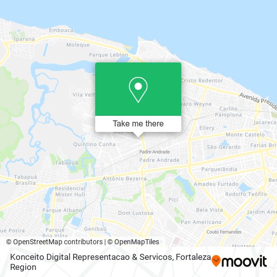 Konceito Digital Representacao & Servicos map