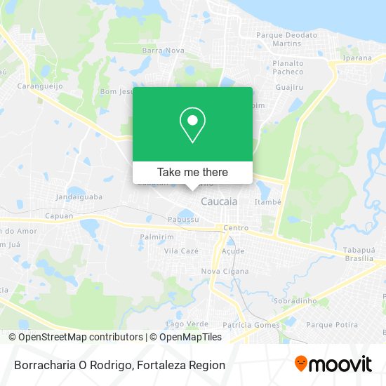 Borracharia O Rodrigo map