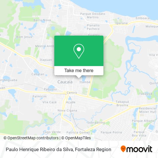 Mapa Paulo Henrique Ribeiro da Silva