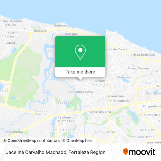 Mapa Jaceline Carvalho Machado