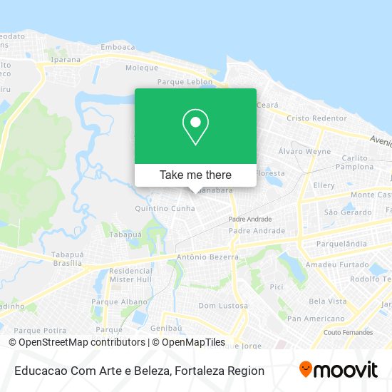 Educacao Com Arte e Beleza map