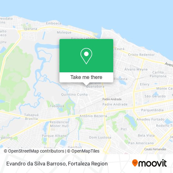 Mapa Evandro da Silva Barroso