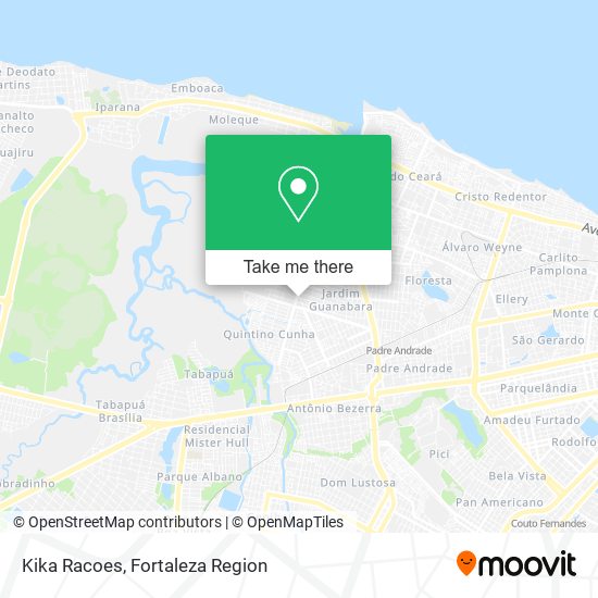 Kika Racoes map