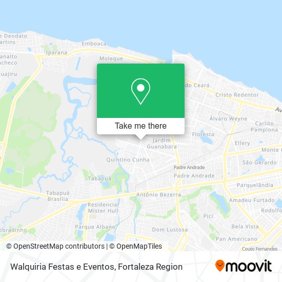 Walquiria Festas e Eventos map