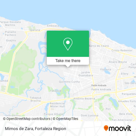 Mimos de Zara map