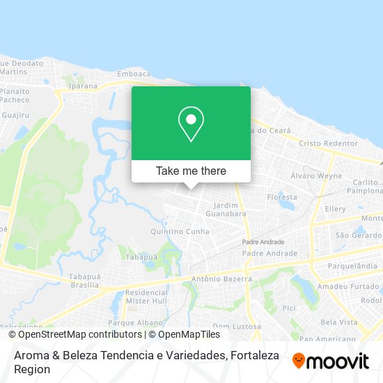 Aroma & Beleza Tendencia e Variedades map