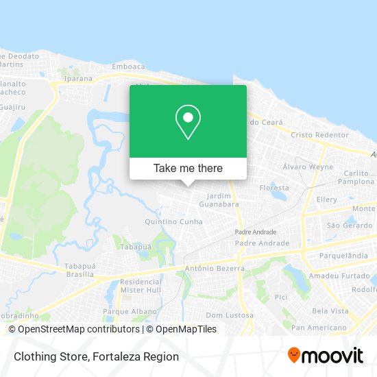 Clothing Store map