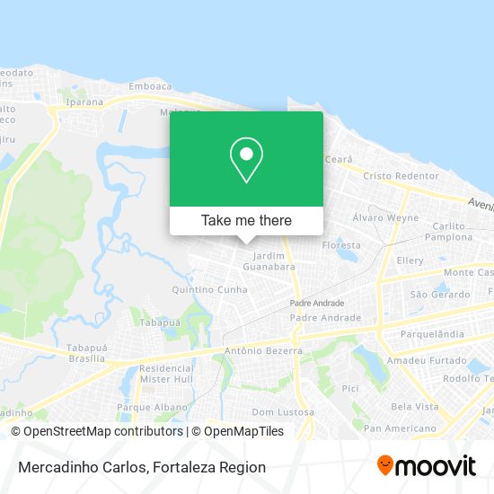 Mercadinho Carlos map