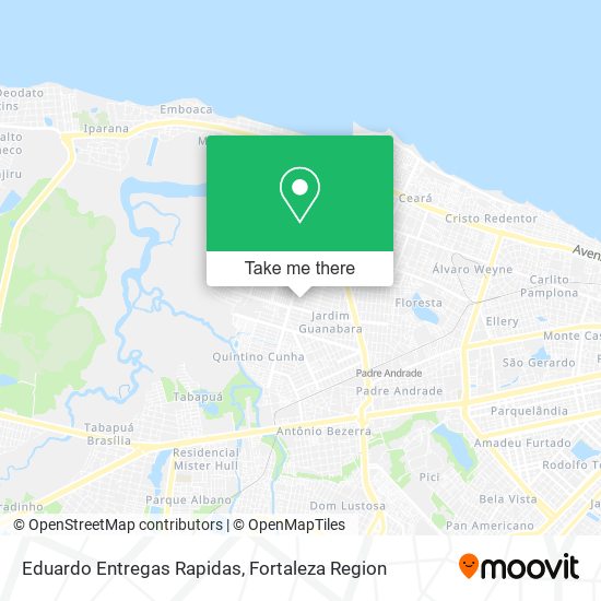 Eduardo Entregas Rapidas map