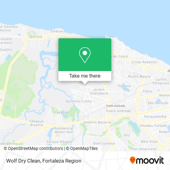 Wolf Dry Clean map