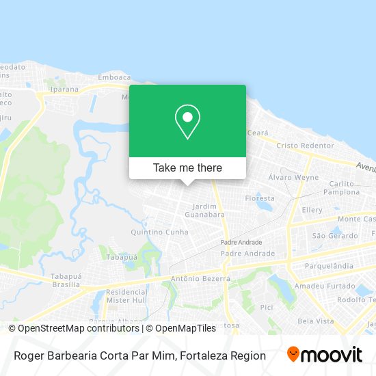 Roger Barbearia Corta Par Mim map