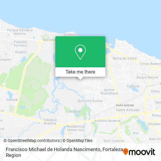 Francisco Michael de Holanda Nascimento map