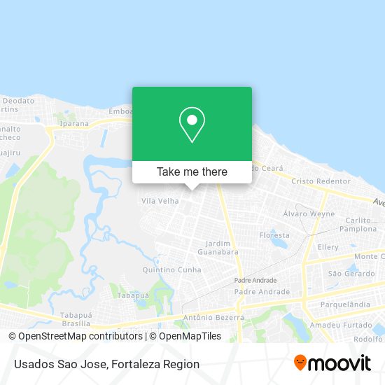 Usados Sao Jose map