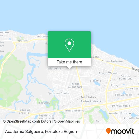 Academia Salgueiro map