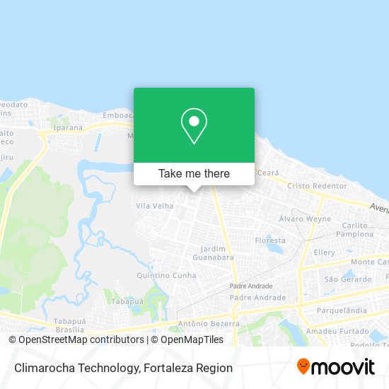 Mapa Climarocha Technology