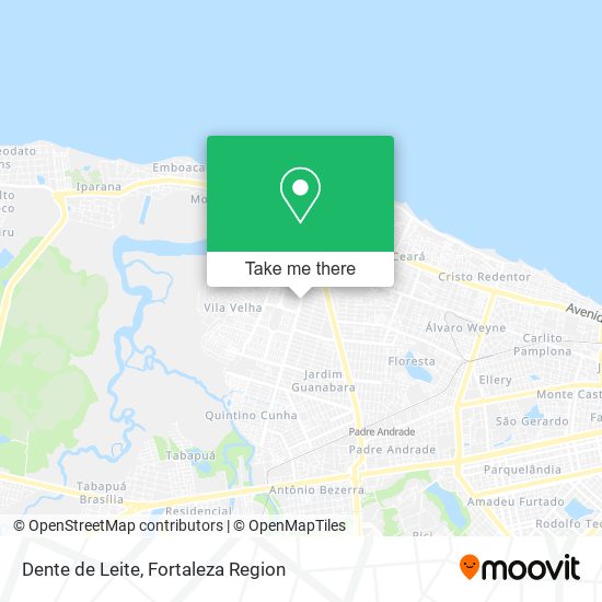 Dente de Leite map