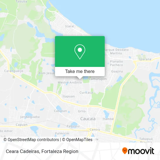 Ceara Cadeiras map
