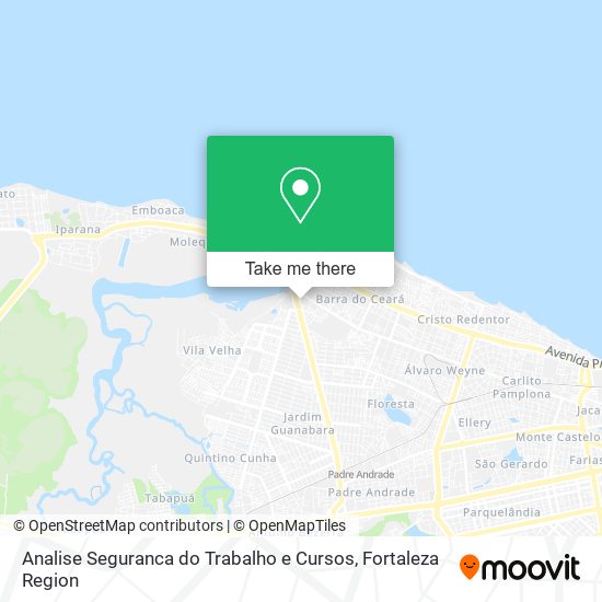 Analise Seguranca do Trabalho e Cursos map