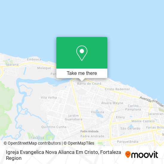 Igreja Evangelica Nova Alianca Em Cristo map