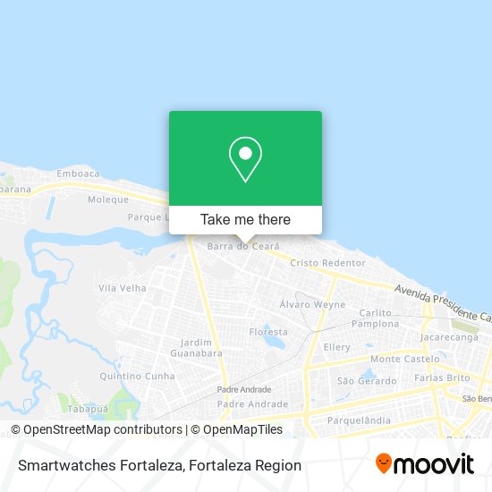 Smartwatches Fortaleza map