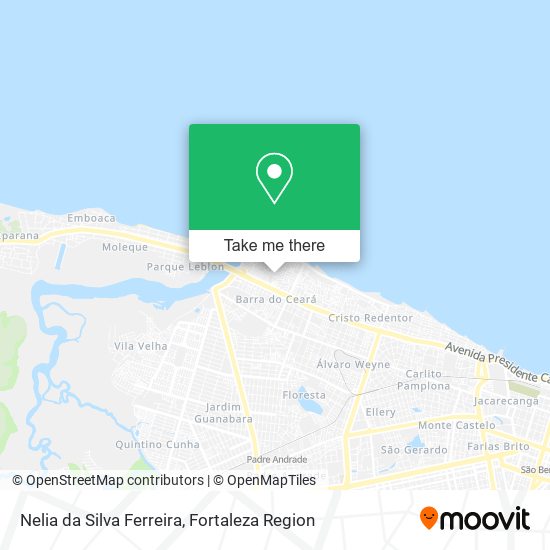 Mapa Nelia da Silva Ferreira