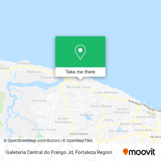 Galeteria Central do Frango Jd map