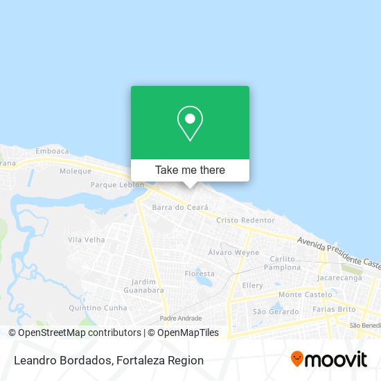 Leandro Bordados map