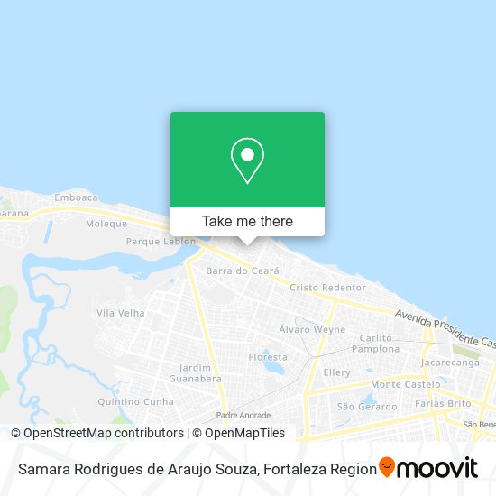 Samara Rodrigues de Araujo Souza map