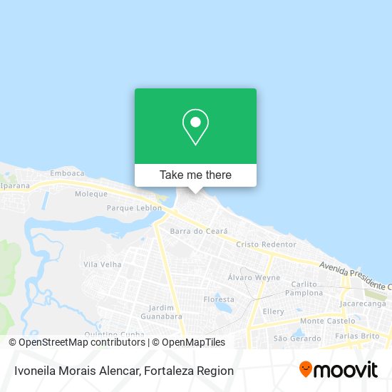 Ivoneila Morais Alencar map