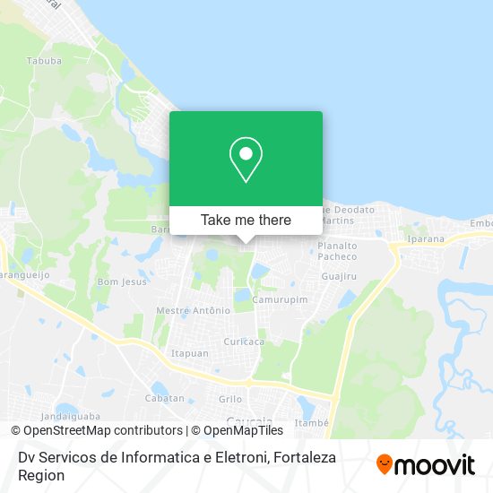 Dv Servicos de Informatica e Eletroni map