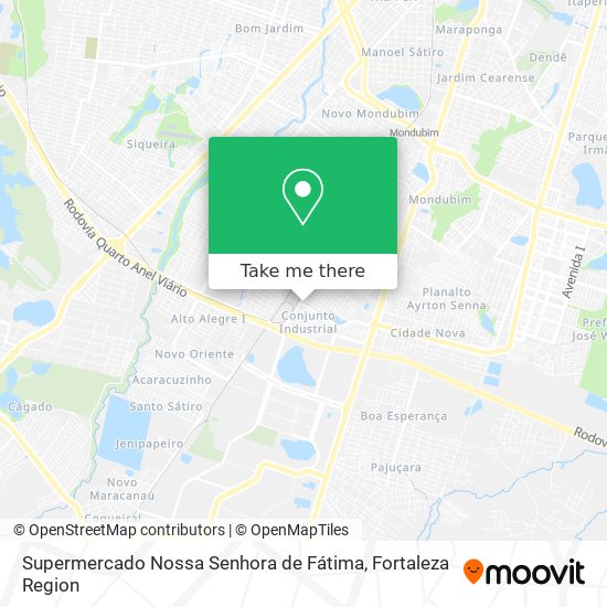 Supermercado Nossa Senhora de Fátima map