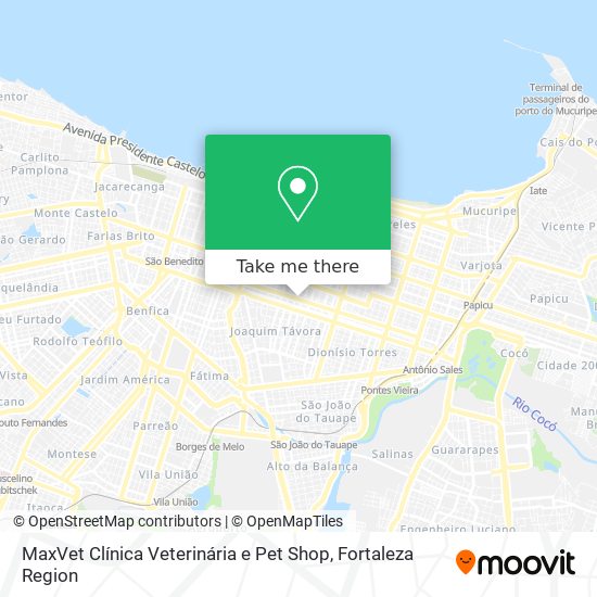 MaxVet Clínica Veterinária e Pet Shop map