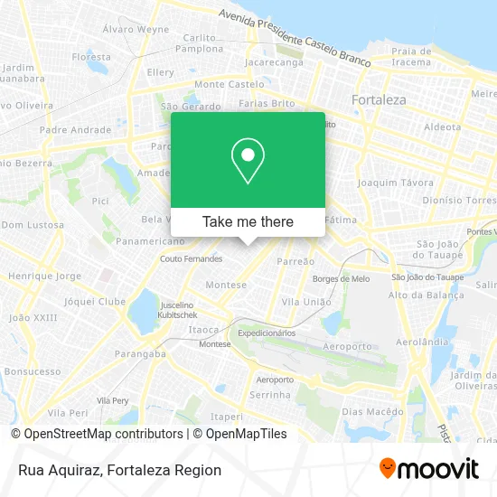 Rua Aquiraz map