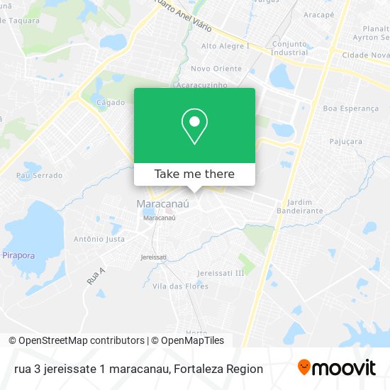 rua 3 jereissate 1 maracanau map