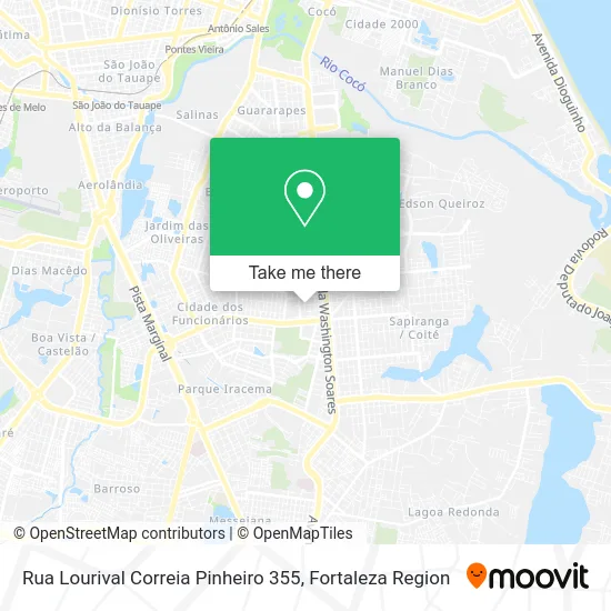 Rua Lourival Correia Pinheiro 355 map