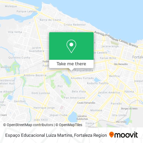 Espaço Educacional Luiza Martins map