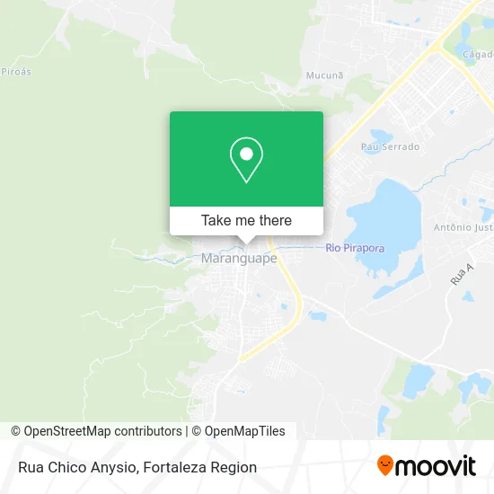 Rua Chico Anysio map