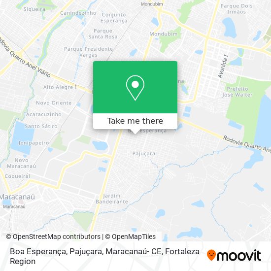 Boa Esperança, Pajuçara, Maracanaú- CE map