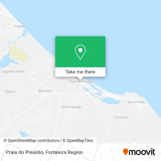 Praia do Presídio map