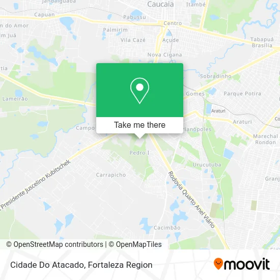 Cidade Do Atacado map