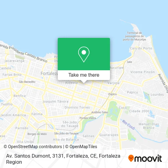 Av. Santos Dumont, 3131, Fortaleza, CE map