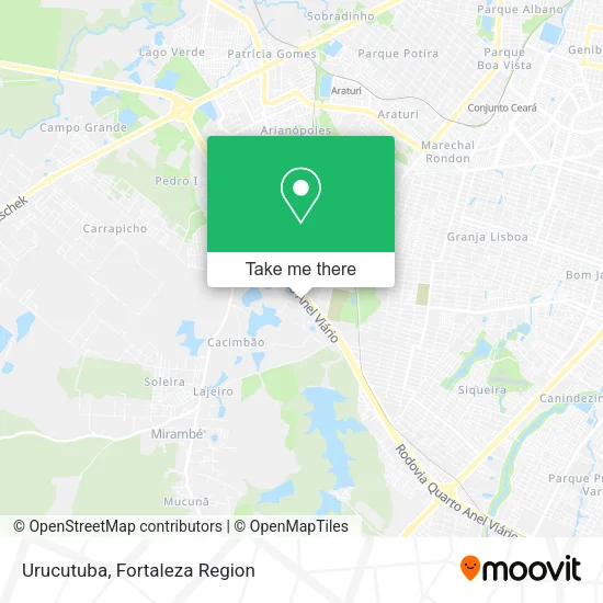 Urucutuba map