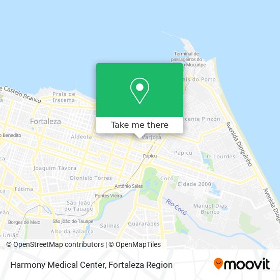 Harmony Medical Center map
