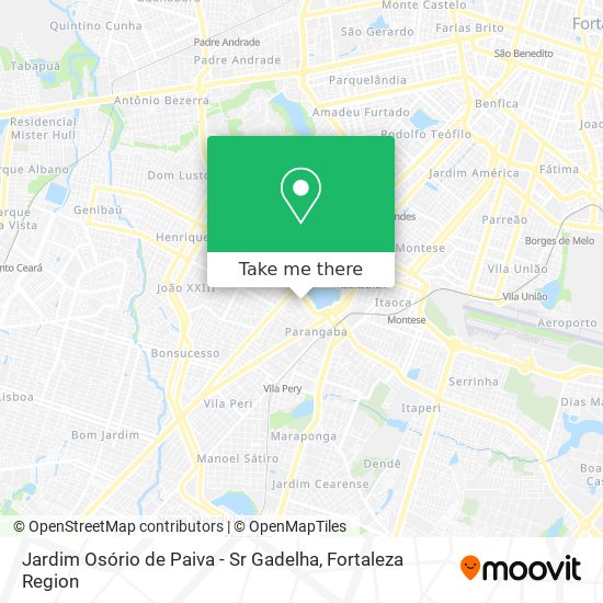 Jardim Osório de Paiva -  Sr Gadelha map